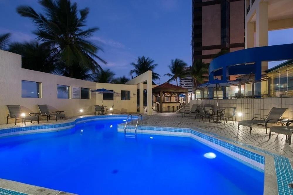 Flat 10 Andar Hotel Costa Mar Acesso Direto Praia Жабоатао дос Гуарарапис Екстериор снимка