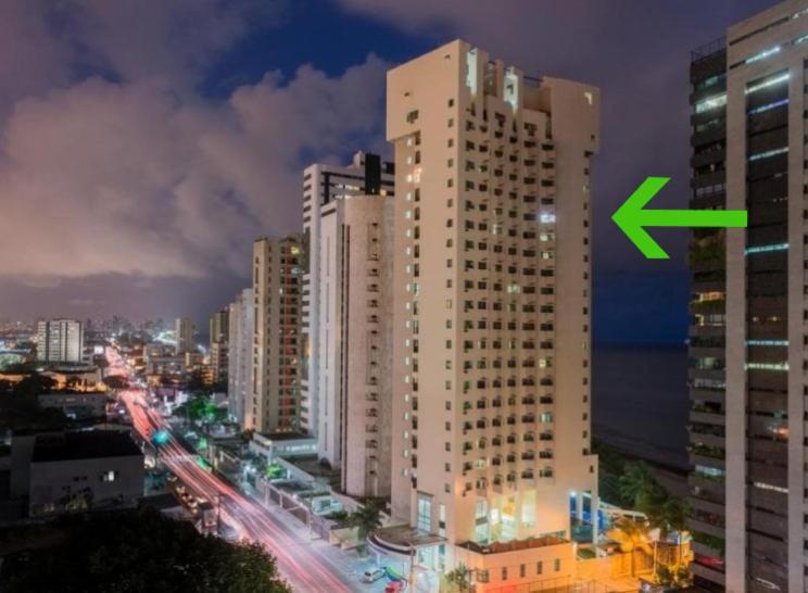 Flat 10 Andar Hotel Costa Mar Acesso Direto Praia Жабоатао дос Гуарарапис Екстериор снимка